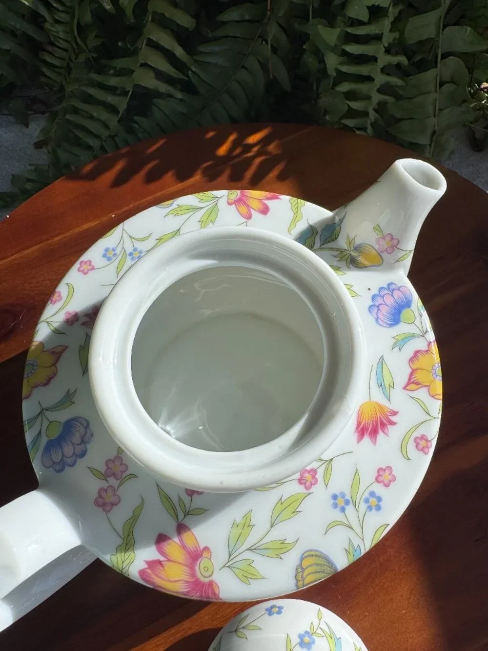 Vintage Toscany Avignon Floral Teapot, Japan - Fine China Cottagecore Tea Pot